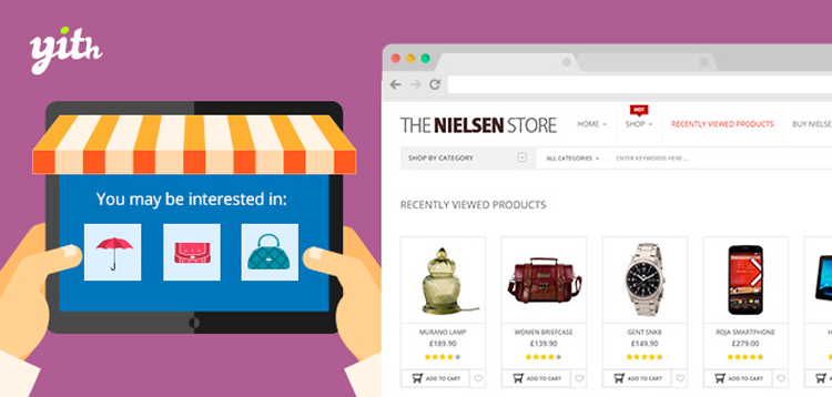 Item cover for download YITH WooCommerce Recently Viewed Products Premium