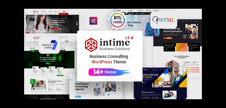 Item cover for download Intime - Business Consulting WordPress Theme