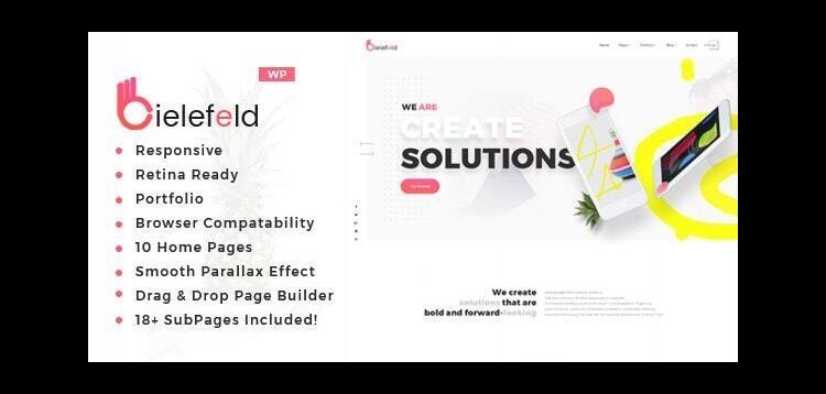 Item cover for download Bielefeld - Multipurpose Creative Portfolio WordPress Theme