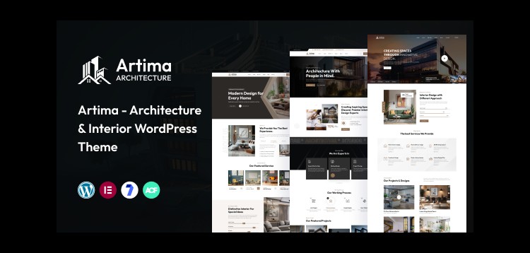 Item cover for download Artima – Modern Architecture & Interior WordPress Theme