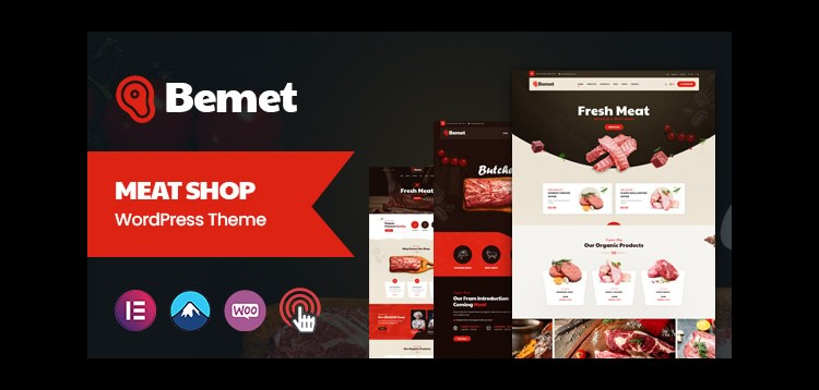 Item cover for download Bemet - Butcher & Meat WordPress Theme