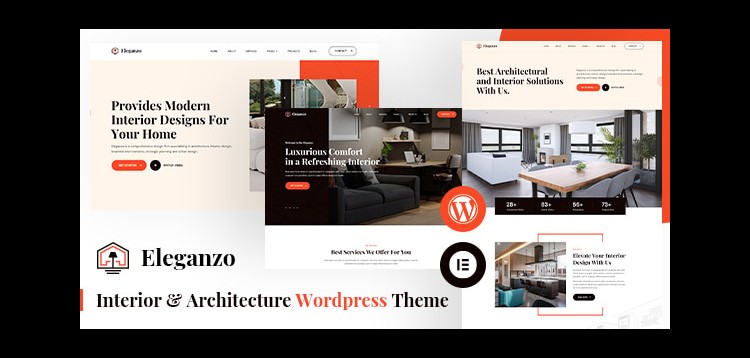 Item cover for download Eleganzo | Interior & Architecture WordPress Theme 1.2