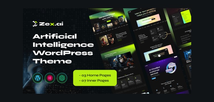 Item cover for download Zex - Ai Image Generate WordPress Theme