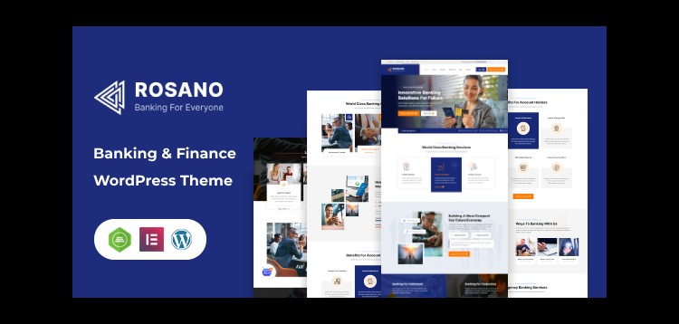 Item cover for download Rosano - Banking and Finance WordPress Theme