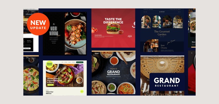 Item cover for download Grand Restaurant WordPress