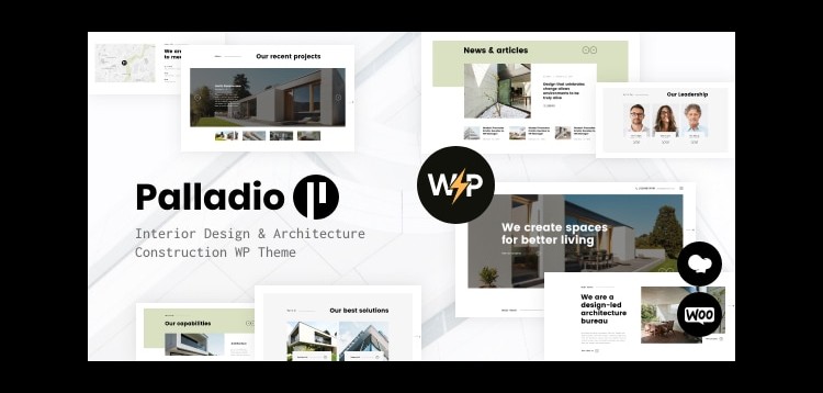 Item cover for download Palladio | Interior Design & Architecture WordPress Theme