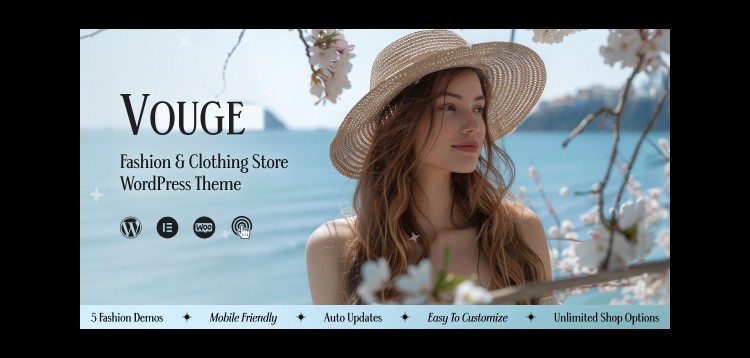 Item cover for download Vouge - Fashion Clothing WordPress Theme