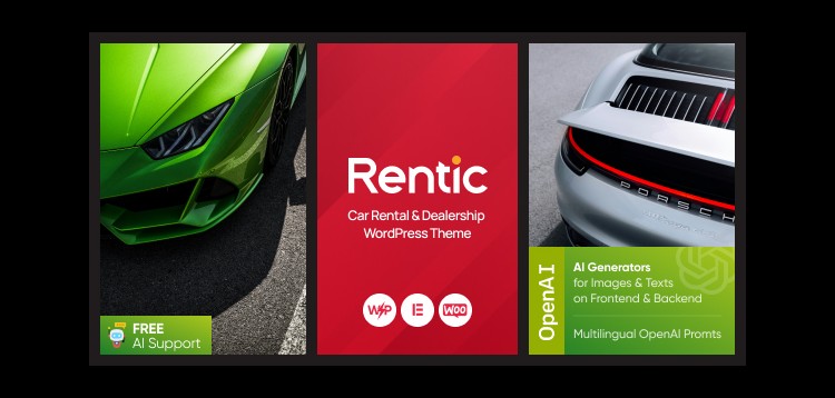 Item cover for download Rentic - Car Rental & Dealership WordPress Theme