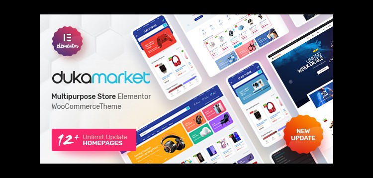 Item cover for download DukaMarket - Multipurpose WordPress Theme