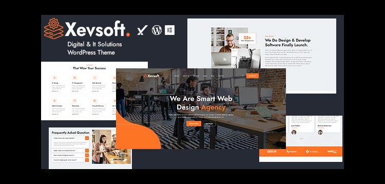 Item cover for download Xevsoft - Digital & It Solutions WordPress Theme