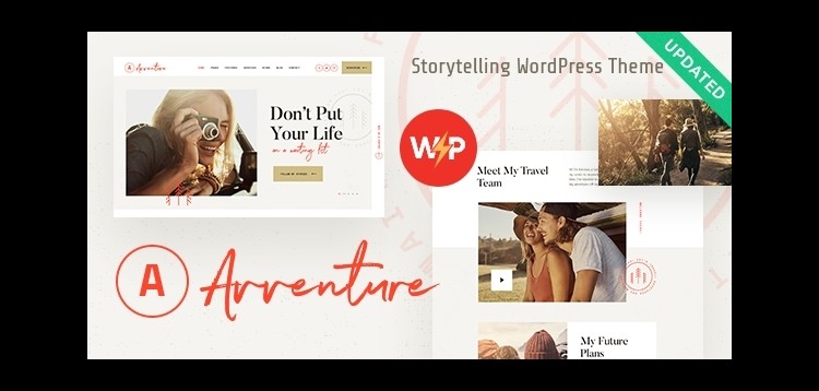 Item cover for download Avventure | Personal Travel & Lifestyle Blog WordPress Theme