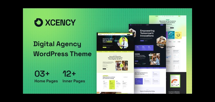 Item cover for download Xcency - Digital Agency WordPress Theme