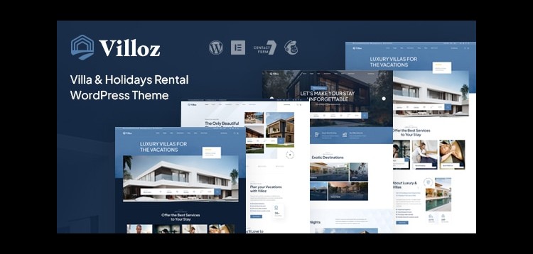 Item cover for download Villoz - Villa & Holidays Rental WordPress Theme