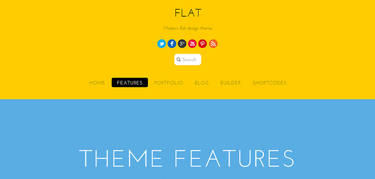 Item cover for download Themify Flat WordPress Theme