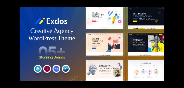 Item cover for download Exdos - Digital Agency WordPress Theme