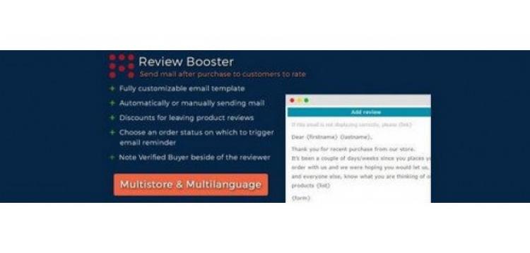 Item cover for download Review Booster | Order Reviews