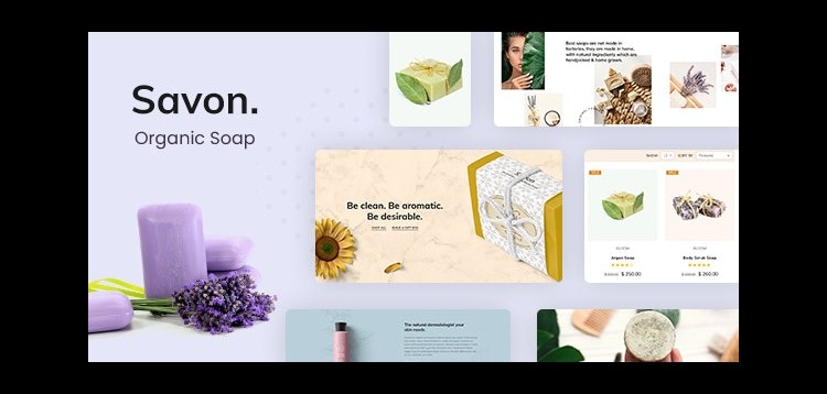 Item cover for download Savon - Handmade Shop WordPress Theme