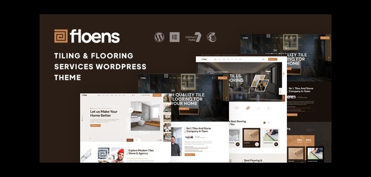 Item cover for download Floens - Tiling & Flooring Services WordPress Theme