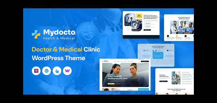 Item cover for download Mydocto - Health & Medical WordPress Theme