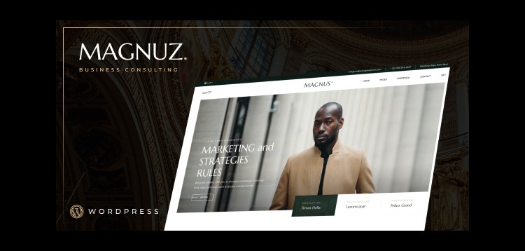 Item cover for download Magnuz - Business WordPress Theme