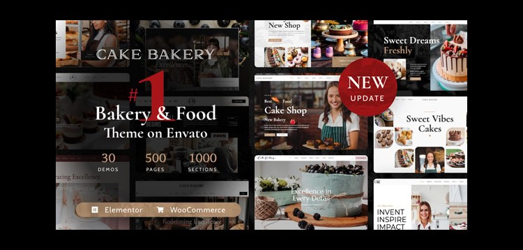 Item cover for download Cake Bakery - Pastry WordPress