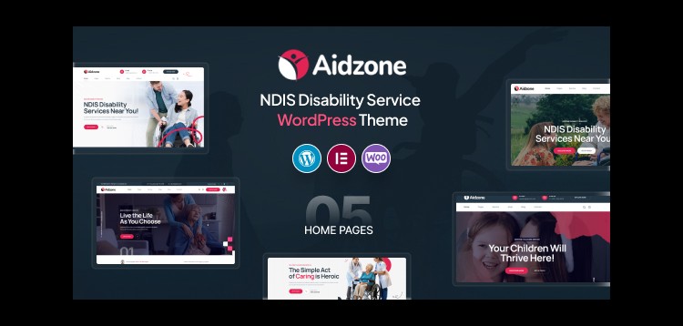 Item cover for download Aidzone – NDIS Disability Service WordPress Theme