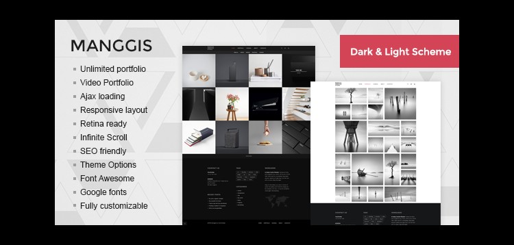 Item cover for download Manggis - Creative Portfolio WordPress Theme