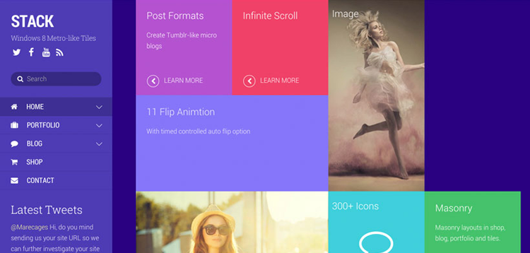 Item cover for download Themify Stack WordPress Theme