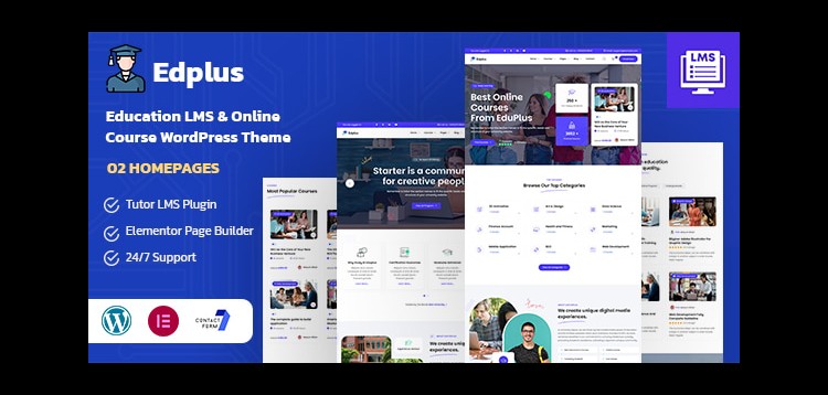 Item cover for download Edplus - Education & Online Course WordPress Theme