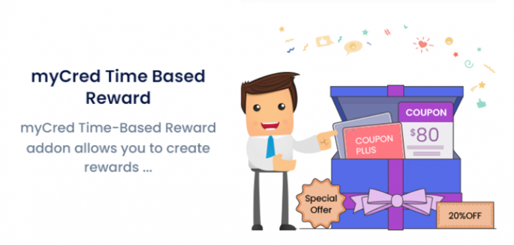 Item cover for download myCred Time Based Reward