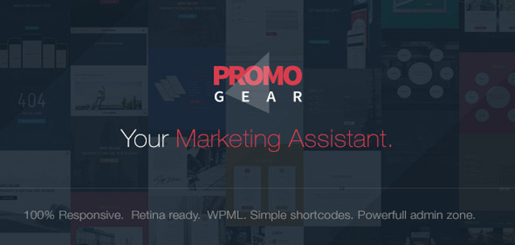 Item cover for download PromoGear — Creative One Page Multipurpose Theme
