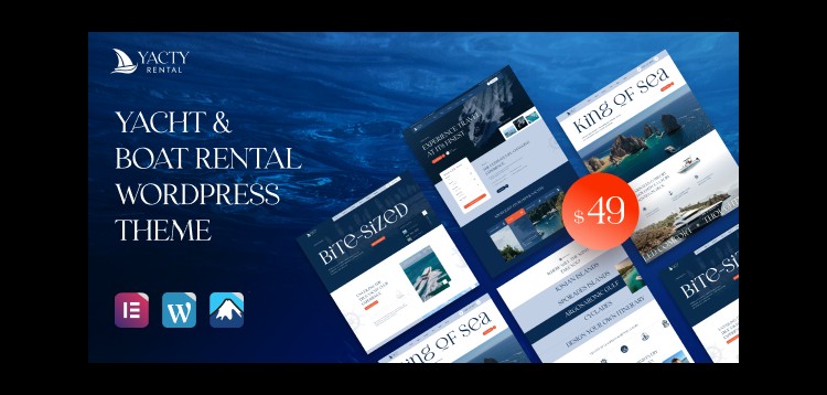 Item cover for download Yacty - Yacht & Boat Rental WordPress Theme