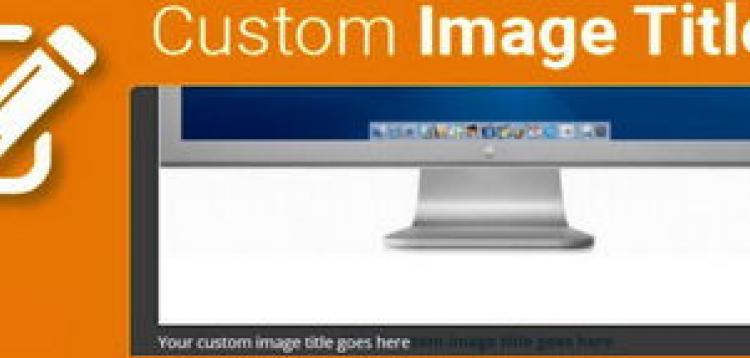 Item cover for download Custom Image Titles OpenCart 