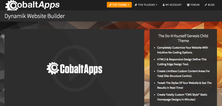 Item cover for download CobaltApps Dynamik Website Builder for Genesis