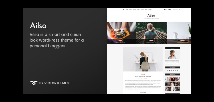 Item cover for download Ailsa - Personal Blog WordPress Theme