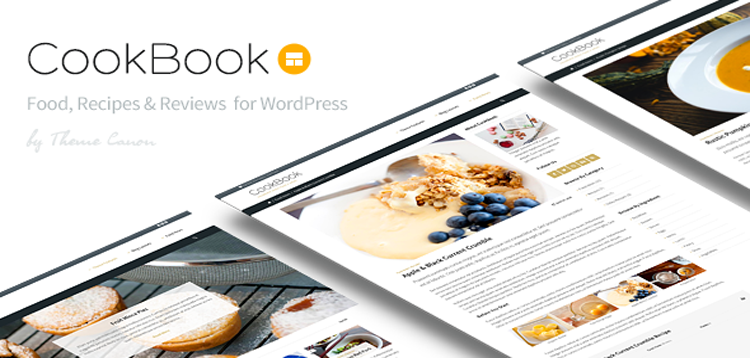 Item cover for download CookBook - Food Magazine Blog
