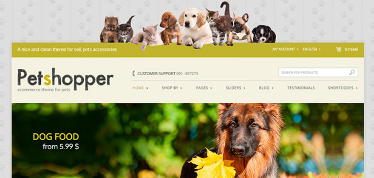 Item cover for download Yithemes PetShopper - Premium Theme
