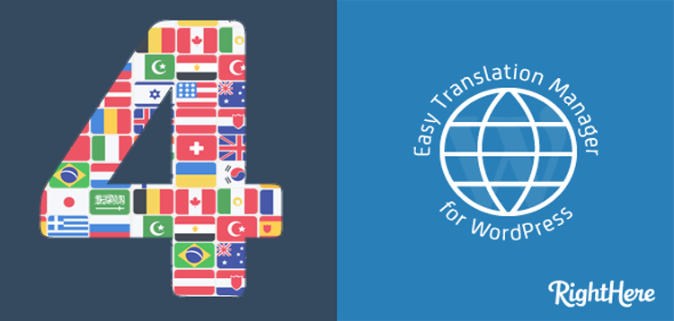 Item cover for download Easy Translation Manager for WordPress