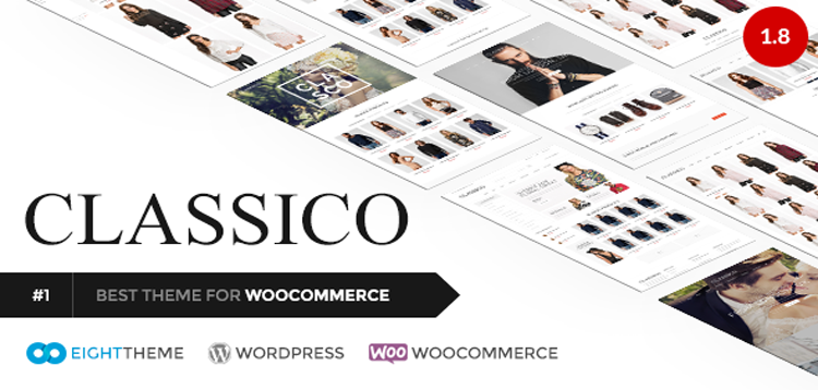 Item cover for download Classico - Responsive WooCommerce WordPress Theme