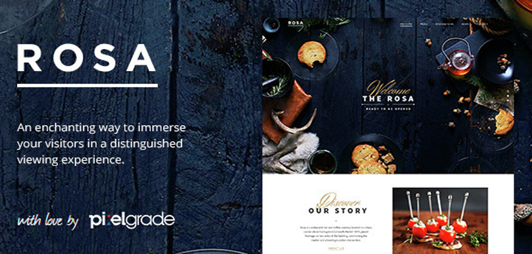 Item cover for download ROSA - An Exquisite Restaurant WordPress Theme