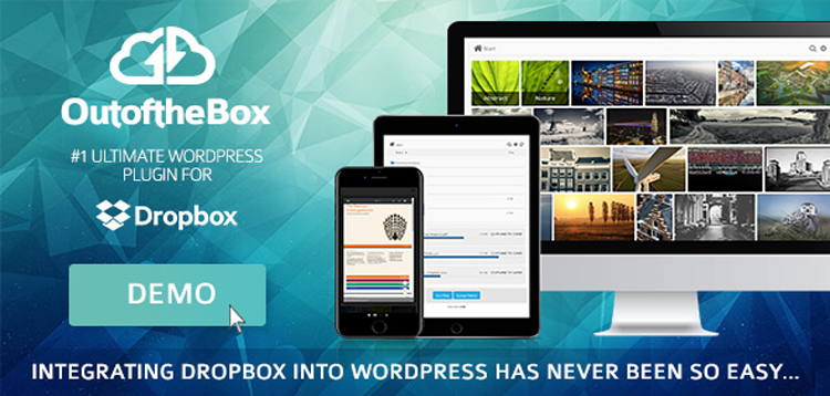 Item cover for download Out-of-the-Box | Dropbox plugin for WordPress