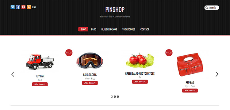 Item cover for download Themify Pinshop WooCommerce Theme