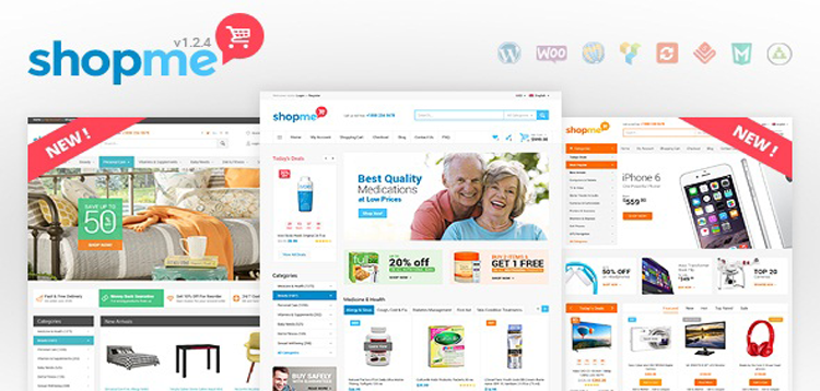 Item cover for download ShopMe - Woocommerce WordPress Theme
