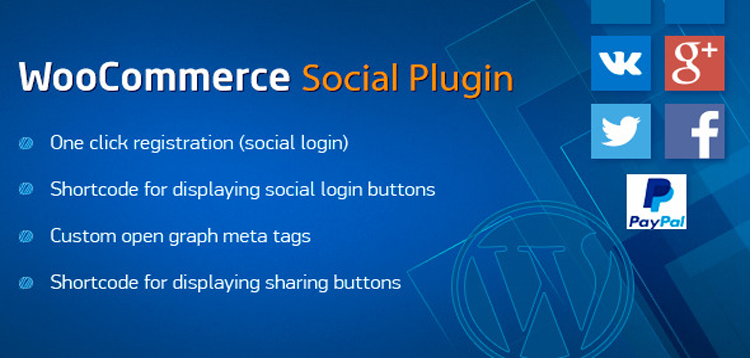 Item cover for download Codecanyon WooCommerce Social Plugin