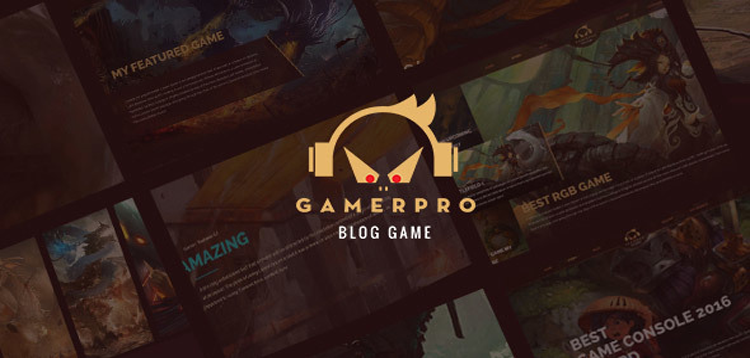 Item cover for download GAMERPRO - Fantastic Blog WordPress theme for GAME SITES