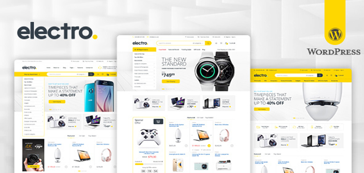 Item cover for download Electro Electronics Store WooCommerce Theme