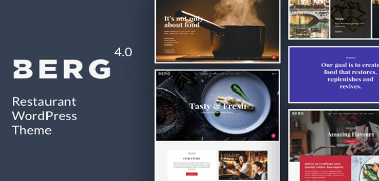 Item cover for download BERG – Restaurant WordPress Theme
