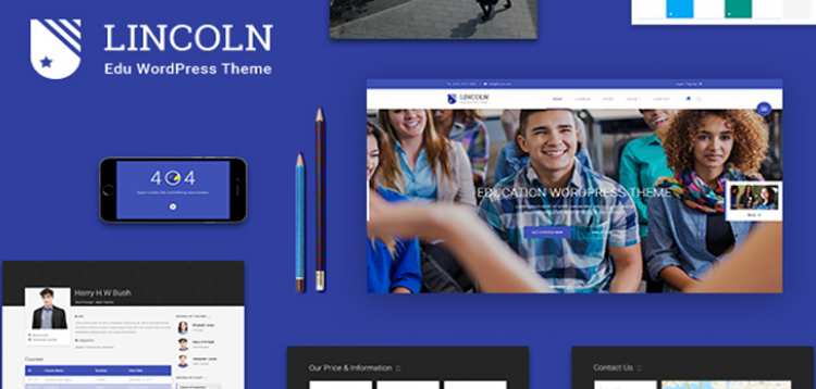 Item cover for download Lincoln – Education Material Design WordPress Theme