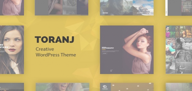 Item cover for download Toranj - Responsive Creative WordPress Theme