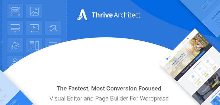 Item cover for download Thrive Architect Plugin